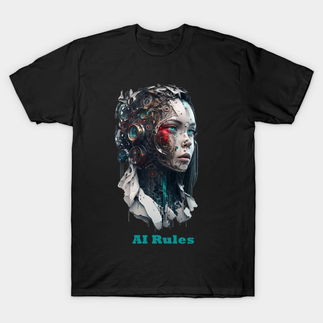 AI Rules - For artificial intelligence Lovers T-Shirt by Epic Works